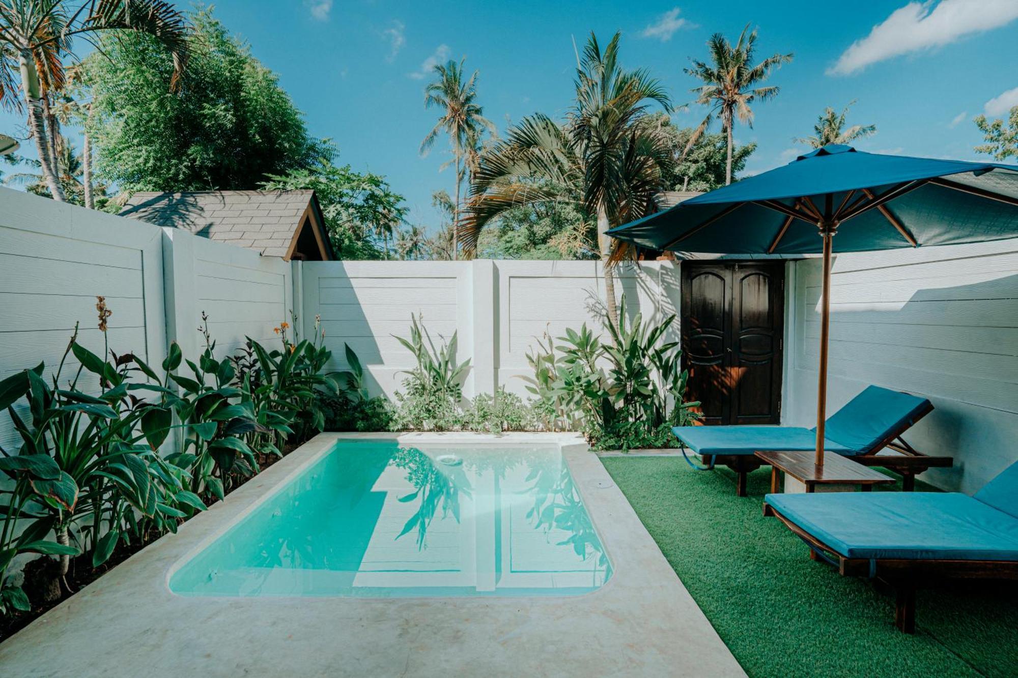 Atties Villa Gili Air Exterior foto